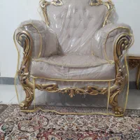 مبل ۷ نفر با کاور نو نو بدون هیچ زدگی|مبلمان خانگی و میز عسلی|نورآباد, |دیوار
