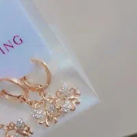 انواع گوشواره ژوپینگ|بدلیجات|کاشان, مفتح|دیوار