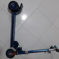 اسکوتر جنس محکم با چرخ ژله ای و دسته قابل تنظیم.|دوچرخه، اسکیت، اسکوتر|اصفهان, طامه|دیوار