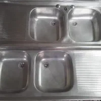 سینگ ظرف شویی دو لگن دوعدد۳۵۰۰هزار