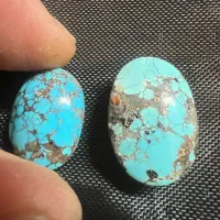 ۲عدد سنگ فیروزه نیسابور
