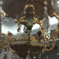 لوستر ۱۰ شاخه دوبل|لوستر و چراغ آویز|اسلام‌شهر, شهرک انبیا|دیوار