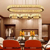 لوستر الماس. کهکشانی لاینر مدل ژاله. AC light