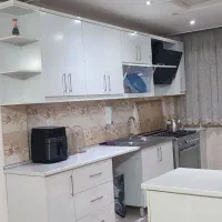 فروش کابینت آشپزخانه  ام دی اف سفید