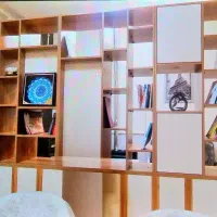 کابینت و دکور اداری میلاد * طراحی خاص برند شما|خدمات پیشه و مهارت|خمین, |دیوار