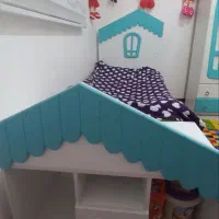 سرویس تخت و کمد نوزاد نوجوانی نو نو|تخت و سرویس خواب|دزفول, |دیوار