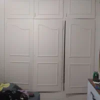 درب کمد به همراه چهارچوب فلزی