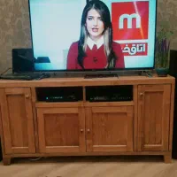 میز تلویزیون تمام چوب راش