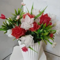 گل طبیعی و مصنوعی