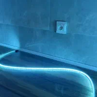 ریسه نو مخفی|ریسه و چراغ تزئینی|سیرجان, |دیوار