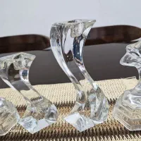دکوری و جا شمعی کریستال|صنایع دستی و سایر لوازم تزئینی|تهران, نیاوران|دیوار