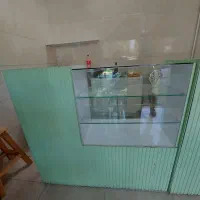 ویترین شیشه و ام دی اف برای کافه،لباس،آرایشی|بوفه، ویترین، کنسول|لاهیجان, قیام|دیوار