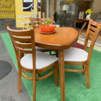 سه نفره و دونفره گرد کم جا