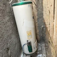 ابگرمکن درجه یک  سالم هم گازی هم برقی