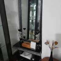 بوفه میزتلوزیون آیینه شمعدان قیمت توافقی|بوفه، ویترین، کنسول|گرگان, |دیوار