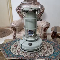 چراغ نفتی علاالدین مخرن برنجی . سالم و در حد نو