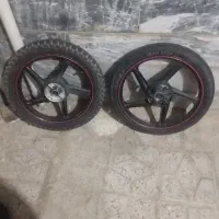 دو عدد رینگ و باک و در بغل