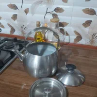 کتری استیل زیره چدن
