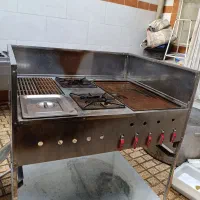 فر اغذیه استیل گریل و سرخ کن