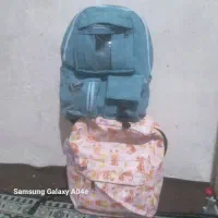 کوله پشتی مدرسه دخترانه..دوتا با هم