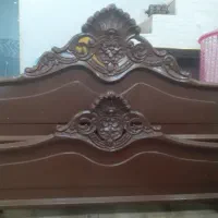 تخت دونفره بدون کفی و تشک