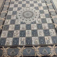 فرش نقشه خشتی ۱۲ - ۹ - ۶ متری در 2 رنگ|فرش|جیرفت, |دیوار