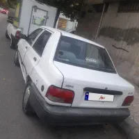 پراید سفید مدل ۹۴ دوگانه