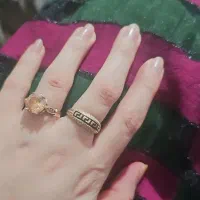 انگشتر ورساچ فقط برا فروشه شیک نوی نو سبک