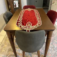 میز ناهارخوری ۴نفره|میز و صندلی غذاخوری|شاهین‌شهر, بنیاد ازدواج|دیوار