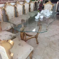 ناهارخوری ۸نفره چوب گردو