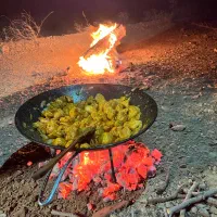 لوازم اشپزی سفری تابه گرانیتی اتشدان|ظروف پختوپز|فولادشهر, B4|دیوار