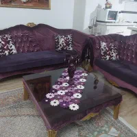 مبلمان راحتی 7 نفره به همراه نهارخوری 6 نفره