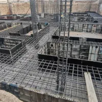 اجرای آرماتور بندی و قالب بندی اسکلت بتنی