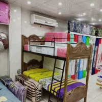 تخت مدل۲طبقه کد ستون آهنی|تخت و سرویس خواب|قم, نیروگاه|دیوار