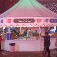 کرایه وفروش انواع موکب ،وسایل ،پارچه نوشته ، مذهبی|خدمات پذیرایی، مراسم|ابریشم, |دیوار