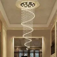 لوستر الماس. کریستالی مدل مارپیچ. AC light|لوستر و چراغ آویز|تهران, سنگلج (شاپور)|دیوار