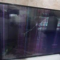 تلویزیون 42اینج صفحه شکستع|تلویزیون و پروژکتور|قم, علی آباد|دیوار