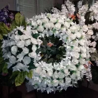اجاره تاج گل مصنوعی طبیعی   خیریه