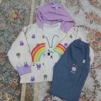 لباس ۳ تیکه دخترانه نو