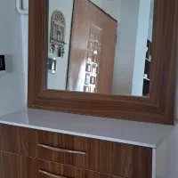 فروش جاکفشی MDF هایگلس با آینه