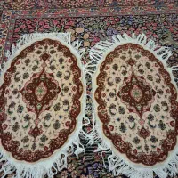 فرش دستباف تبریز ۵۰ رج جفت بیضی ۵۰×۸۰