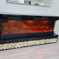 ساخت شومینه های برقی|بخاری، هیتر، شومینه|کرج, کوی کارمندان جنوبی|دیوار