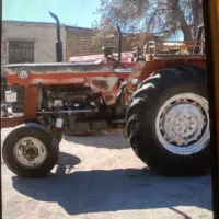 تراکتور ۱۶۵ و بذرپاش کشنده