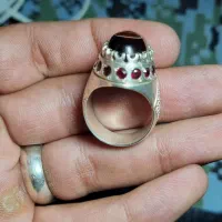 انگشتر تک چشم دست ساز|کلکسیون اشیاء عتیقه|اهواز, امانیه|دیوار
