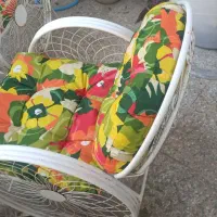 صندلی و میز فلزی فر فورژه طرح کالسکه باغی|میز و صندلی غذاخوری|آستانه اشرفیه, |دیوار