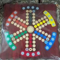 منچ و مارپله چوبی ۶ نفره بزرگ اندازه ۴۳سانت×۴۳|اسباب‌‌بازی|تهران, ائمه اطهار|دیوار