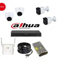 پکیج 4 عددی دوربین مداربسته داهوا نصب و تعمیرات