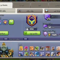 اکانت کلش تان۱۷مکث|کنسول، بازی ویدئویی و آنلاین|بوکان, |دیوار