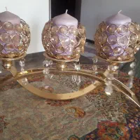 شمعدونی بسیار باکلاس وفانتزی|صنایع دستی و سایر لوازم تزئینی|کرج, شهرک بهارستان|دیوار