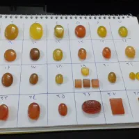 سنگ عقیق زرد .شرف شمس